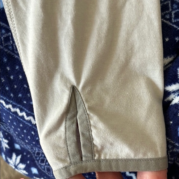 L.L. Bean Kids' Light Gray Hooded Shirt Insect Shield Size Large - Picture 4 of 9